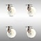 Service Caster 4 Inch 316SS Nylon Wheel Swivel Top Plate Caster Set SCC-SS31620S414-NYS-4 - alternate 4